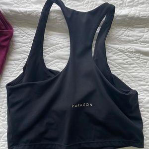 Paragon black crop top